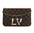Double Zip Pochette, front view